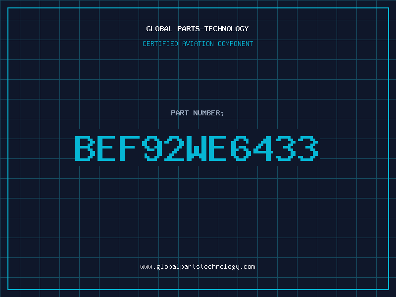 Aviation Part BEF92WE6433