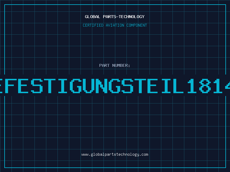 Aviation Part BEFESTIGUNGSTEIL18141