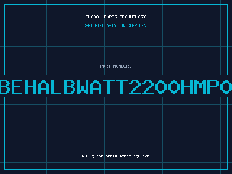 Aviation Part BEHALBWATT2200HMP0