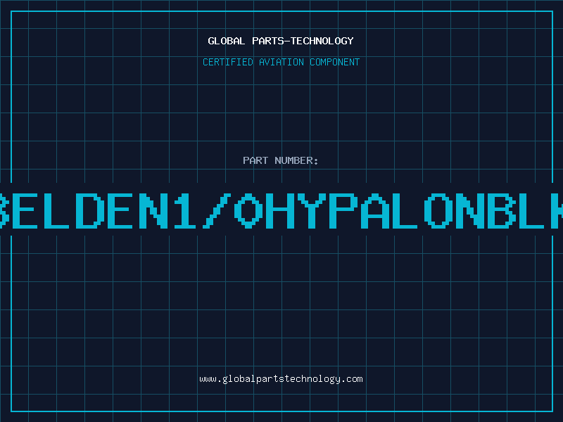 Aviation Part BELDEN1/0HYPALONBLK