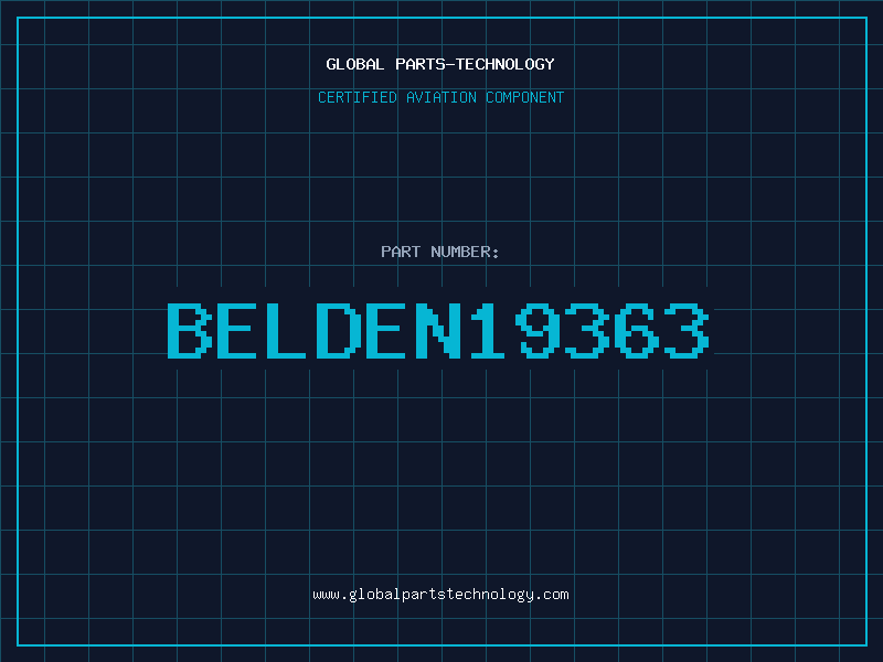 Aviation Part BELDEN19363