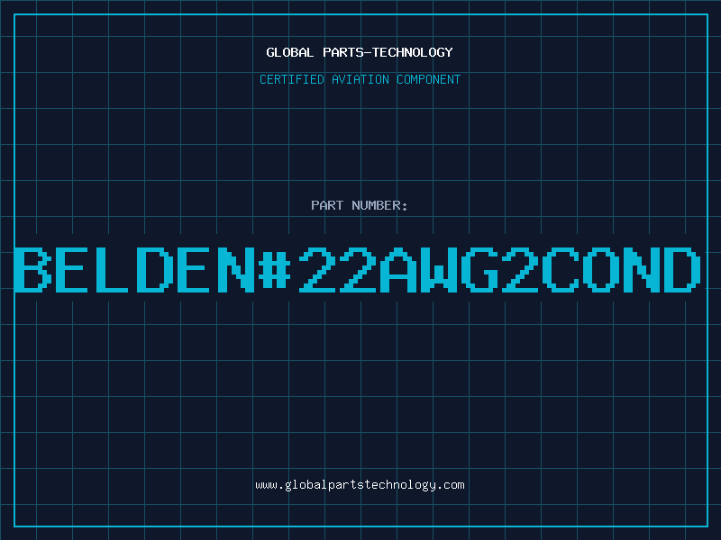 Aviation Part BELDEN22AWG2COND