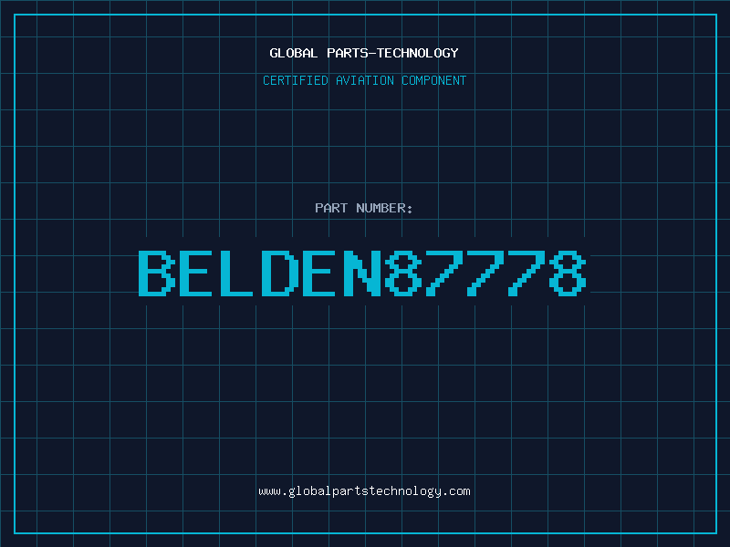 Aviation Part BELDEN87778