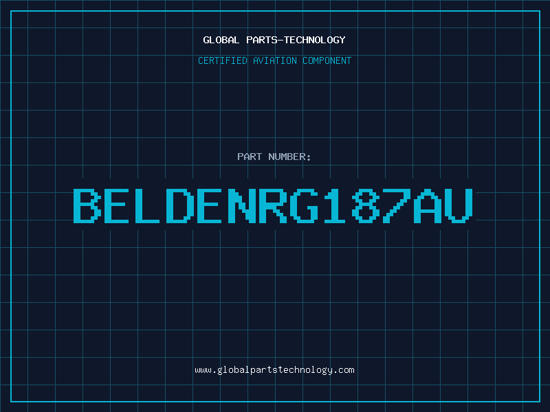 Aviation Part BELDENRG187AU