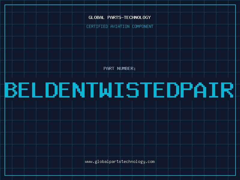 Aviation Part BELDENTWISTEDPAIR