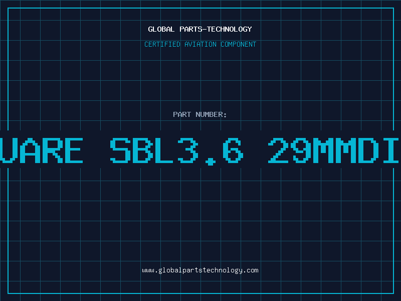 Aviation Part BELT SQUARE SBL3.6 29MMDIA 1.9MM