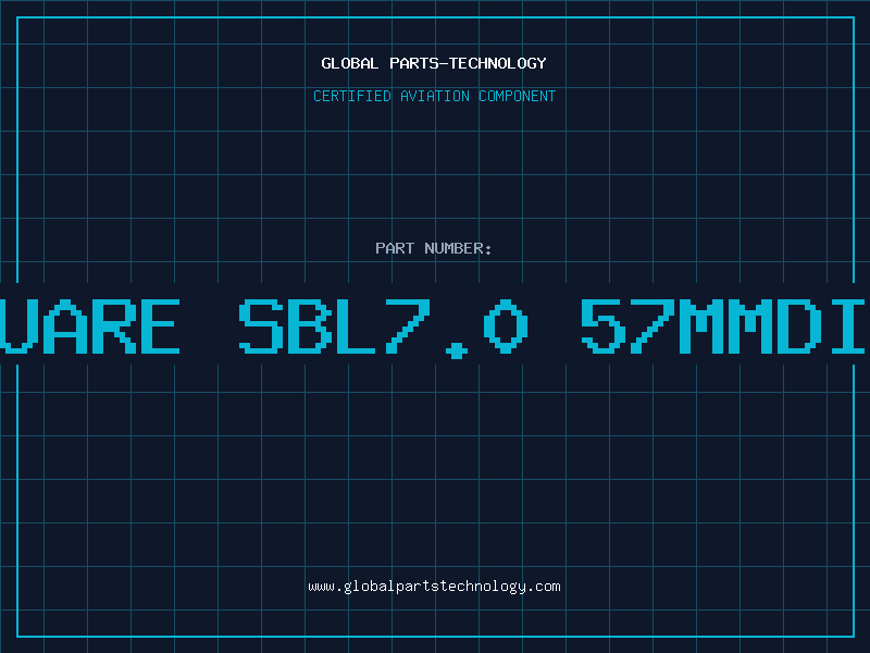 Aviation Part BELT SQUARE SBL7.0 57MMDIA 1.9MM