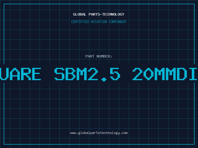 Aviation Part BELT SQUARE SBM2.5 20MMDIA 1.6MM