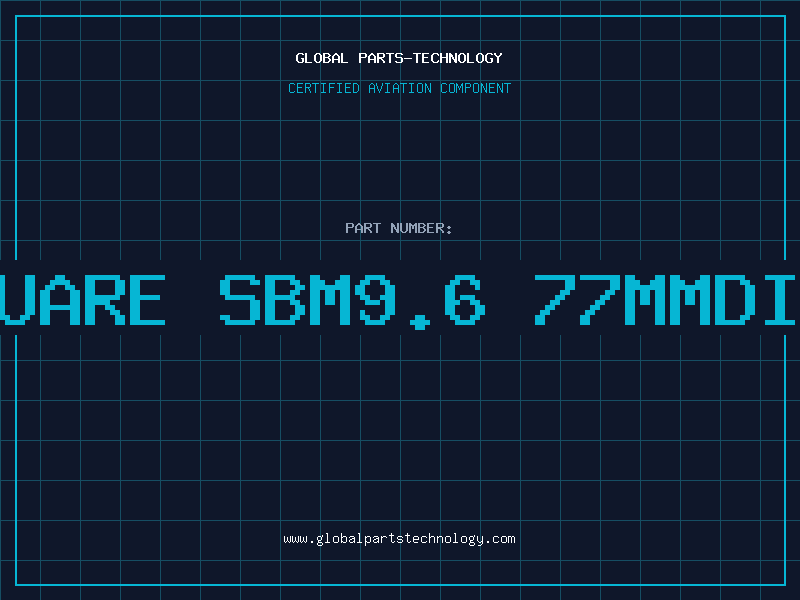 Aviation Part BELT SQUARE SBM9.6 77MMDIA 1.6MM