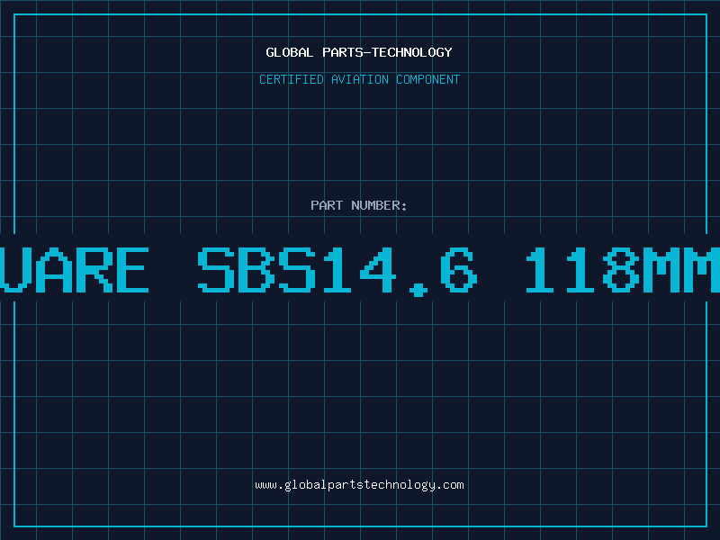 Aviation Part BELT SQUARE SBS14.6 118MMDIA 1.2