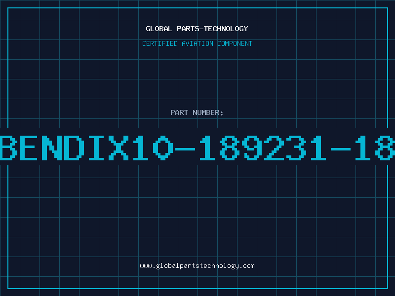 Aviation Part BENDIX10-189231-18
