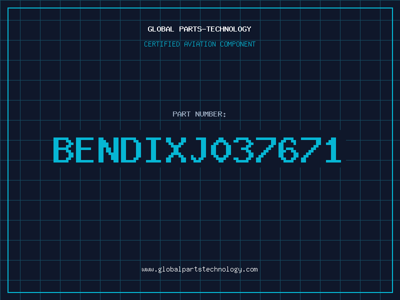Aviation Part BENDIXJ037671
