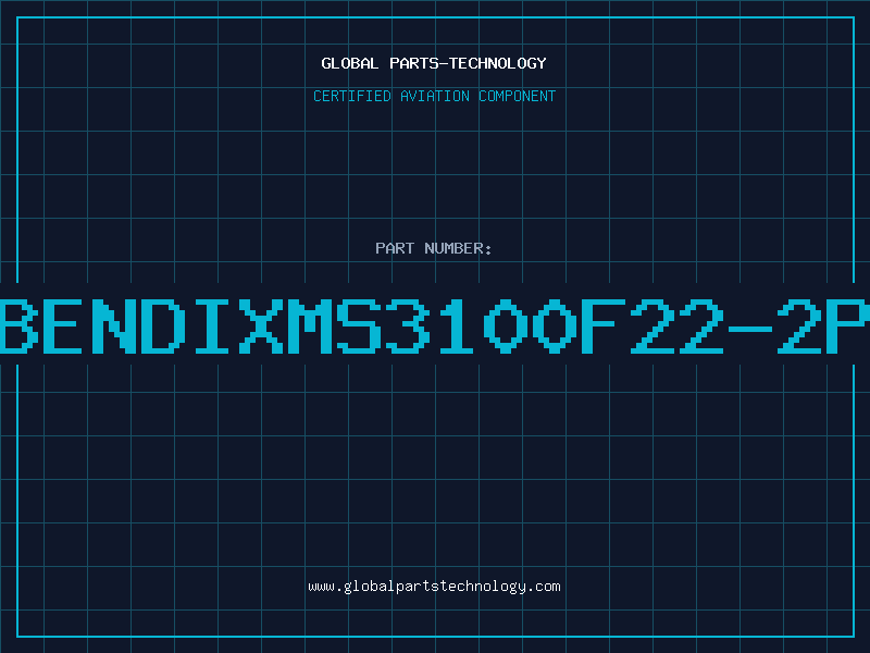 Aviation Part BENDIXMS3100F22-2P