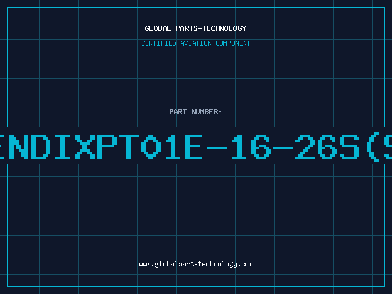 Aviation Part BENDIXPT01E-16-26S(SR