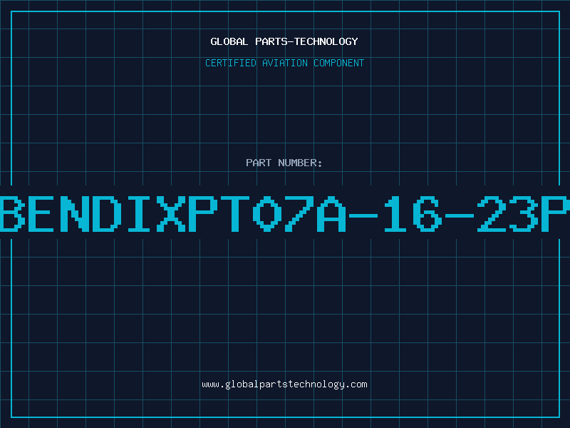 Aviation Part BENDIXPT07A-16-23P