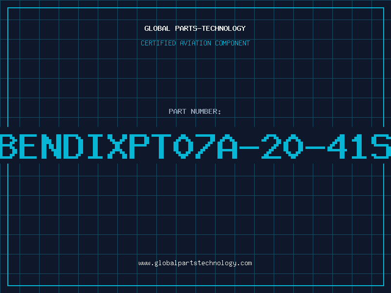 Aviation Part BENDIXPT07A-20-41S