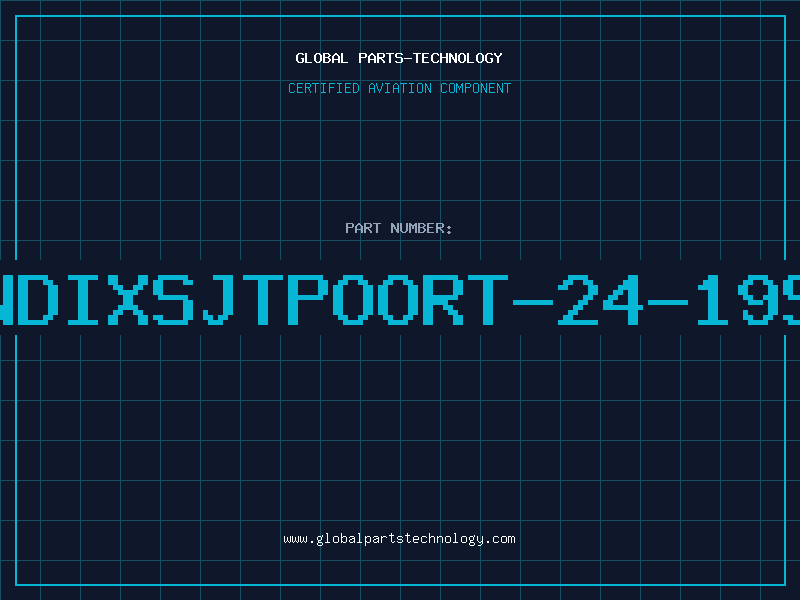Aviation Part BENDIXSJTPOORT-24-19SDL