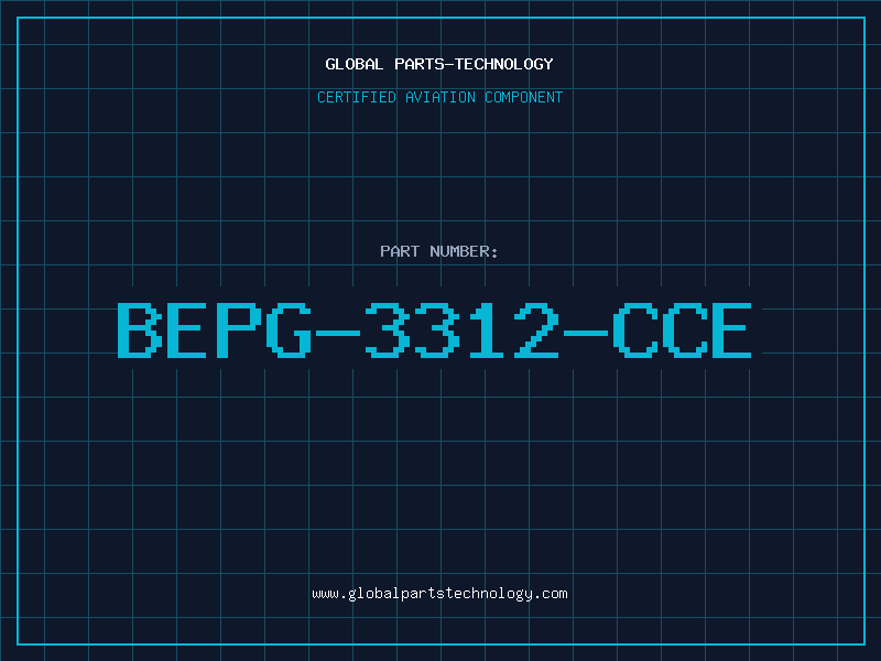 Aviation Part BEPG-3312-CCE