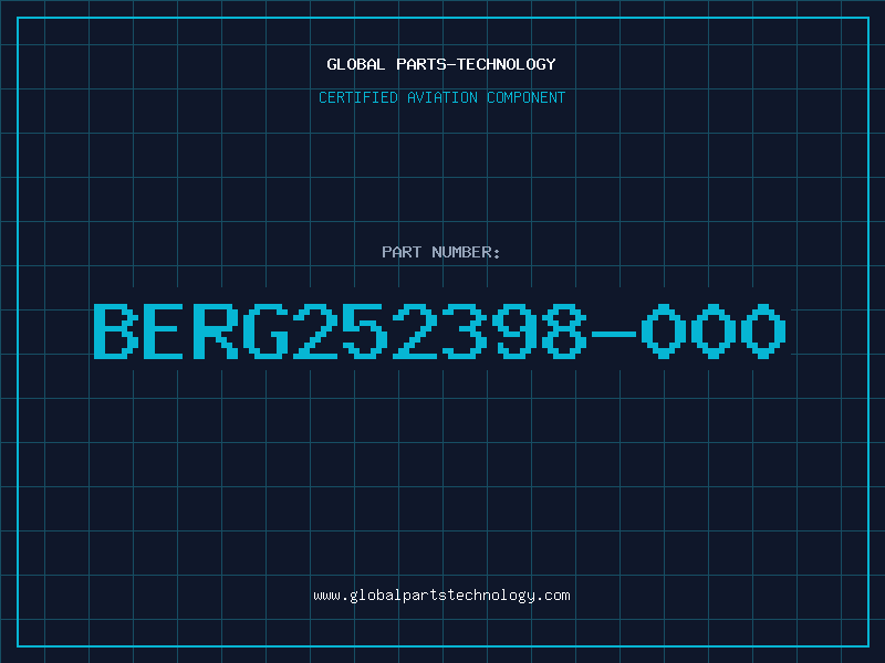 Aviation Part BERG252398-000