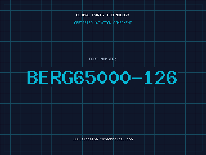 Aviation Part BERG65000-126