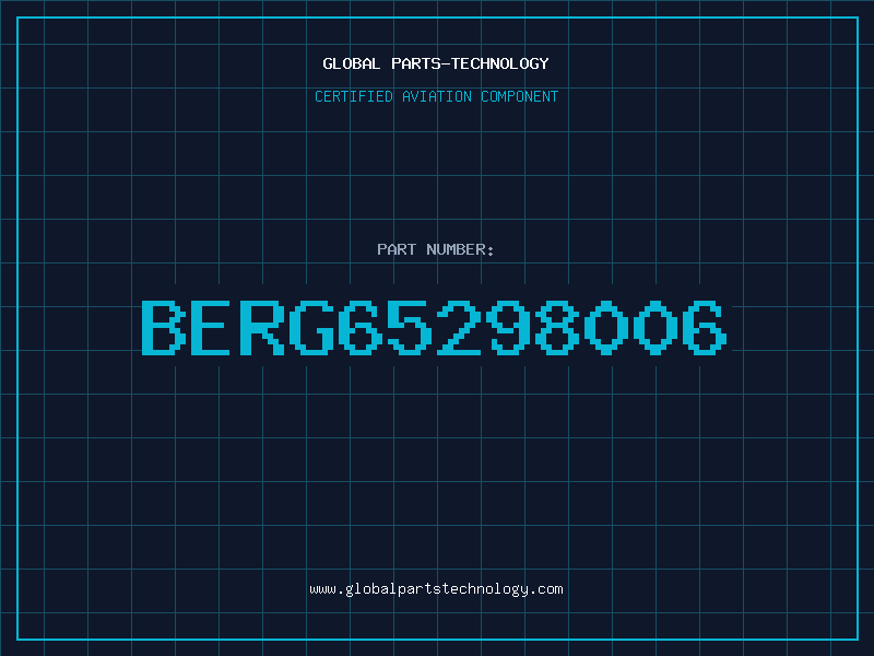 Aviation Part BERG65298006
