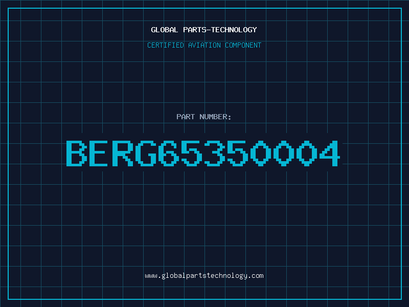 Aviation Part BERG65350004