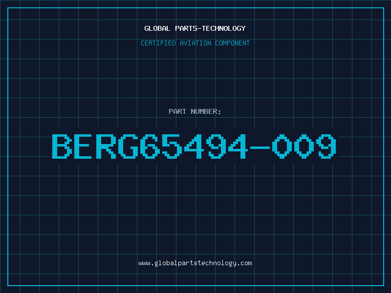 Aviation Part BERG65494-009