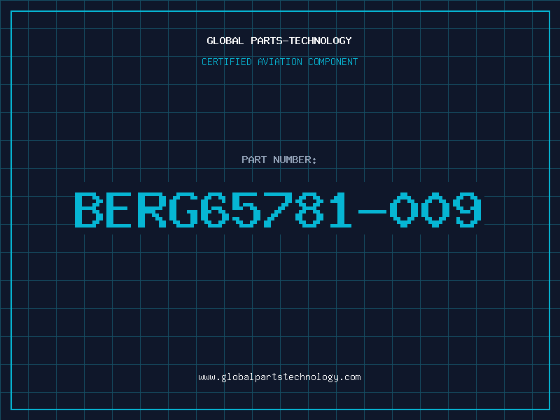 Aviation Part BERG65781-009