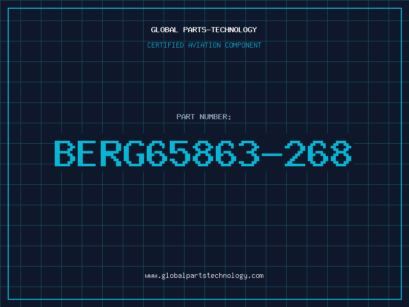 Aviation Part BERG65863-268