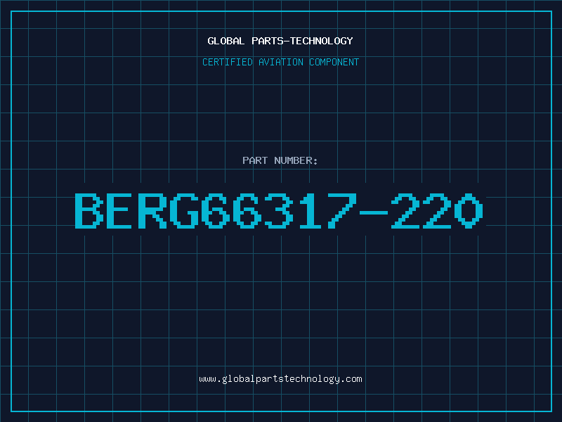 Aviation Part BERG66317-220