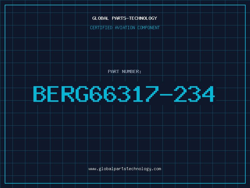 Aviation Part BERG66317-234