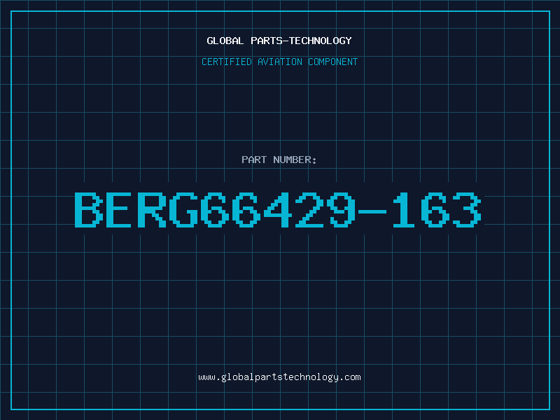 Aviation Part BERG66429-163