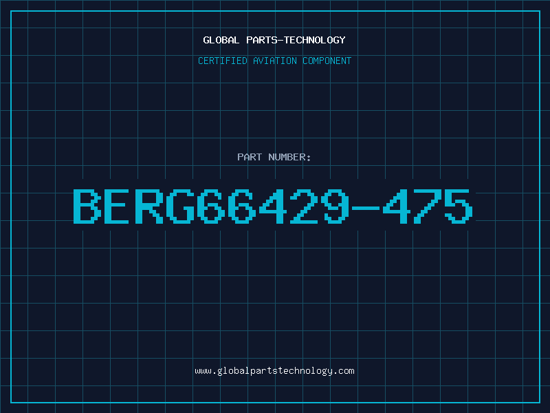 Aviation Part BERG66429-475