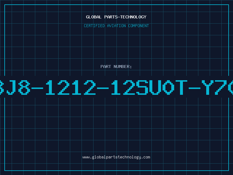 Aviation Part BJ8-1212-12SU0T-Y70