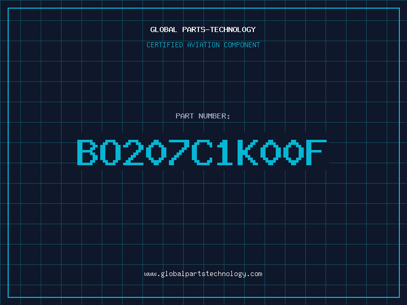 Aviation Part BO207C1K00F