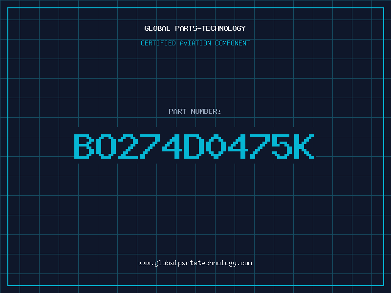 Aviation Part BO274D0475K