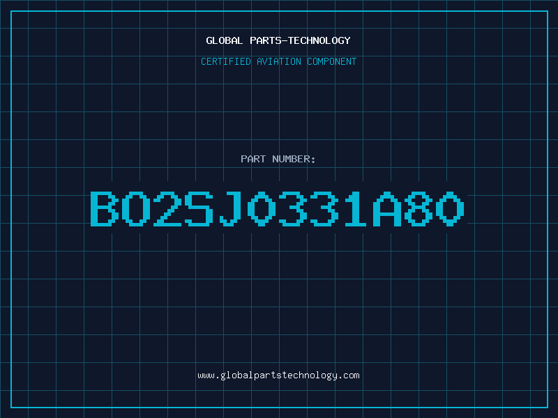 Aviation Part BO2SJ0331A80