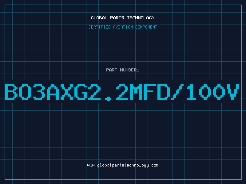 Aviation Part BO3AXG2.2MFD/100V