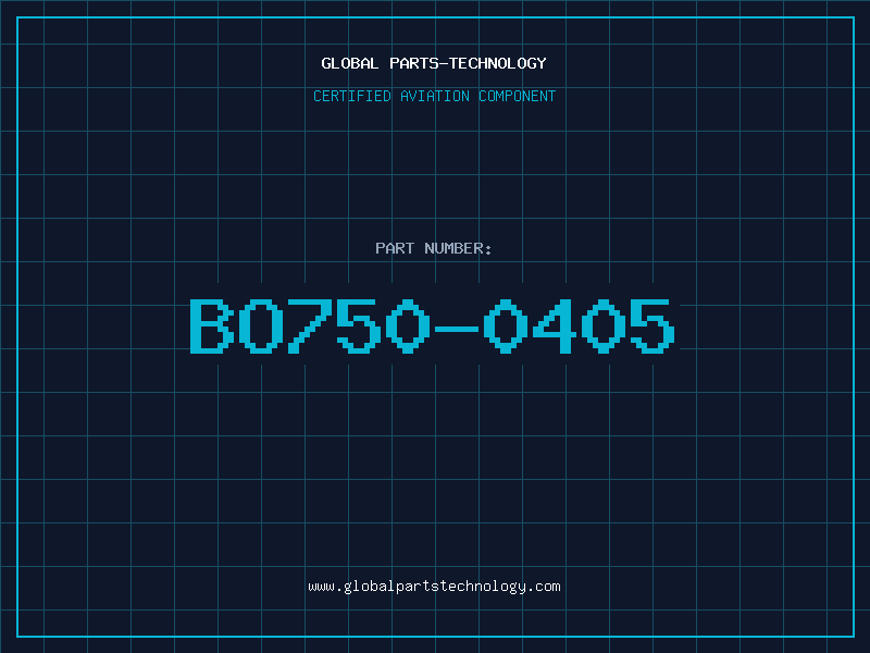 Aviation Part BO750-0405
