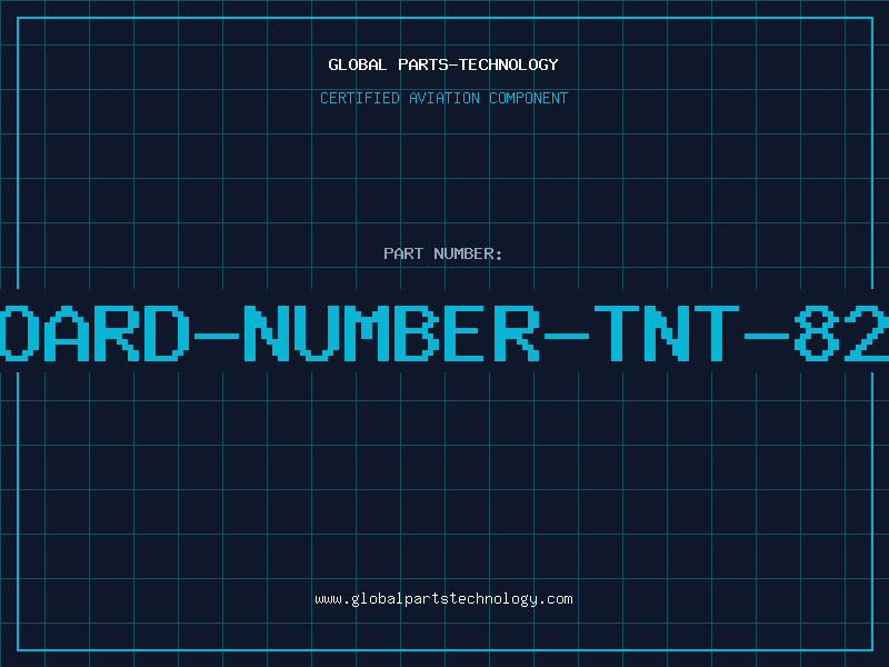 Aviation Part BOARD-NUMBER-TNT-820