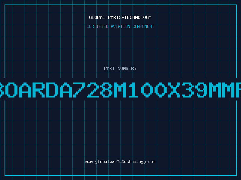 Aviation Part BOARDA728M100x39mmP