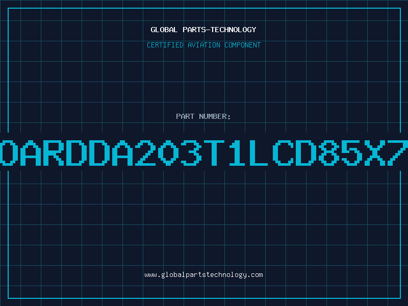 Aviation Part BOARDDA203T1LCD85x70