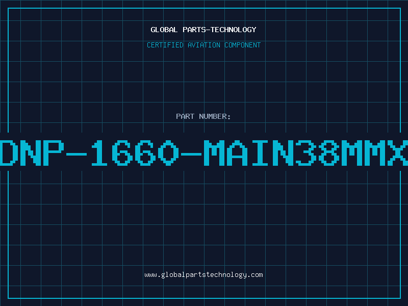 Aviation Part BOARDNP-1660-MAIN38mmX98mm