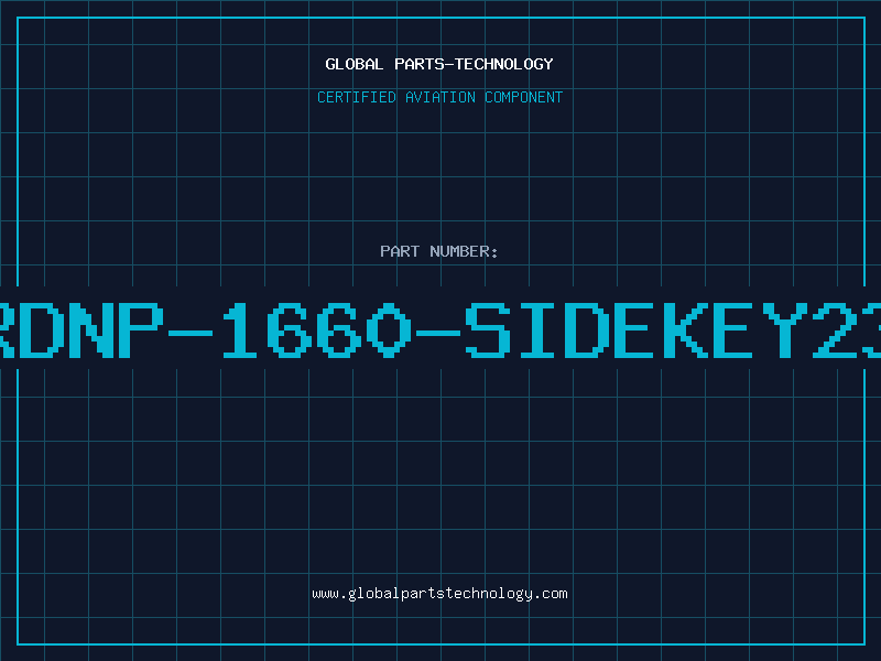 Aviation Part BOARDNP-1660-SIDEKEY23mmX