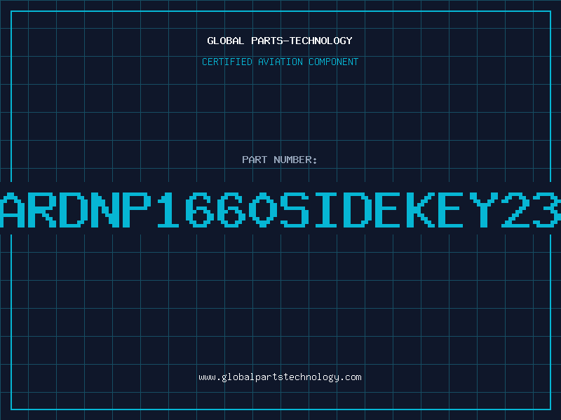 Aviation Part BOARDNP1660SIDEKEY23mm