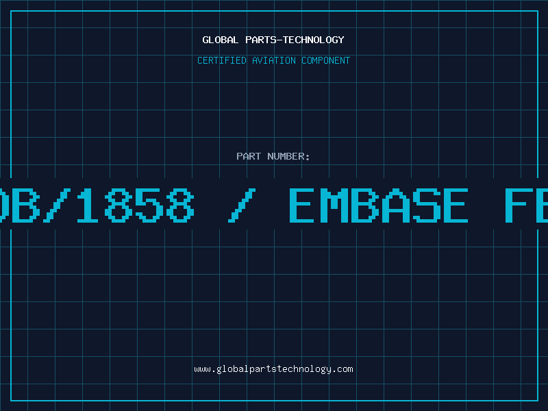 Aviation Part BOB/1858 / EMBASE FEM