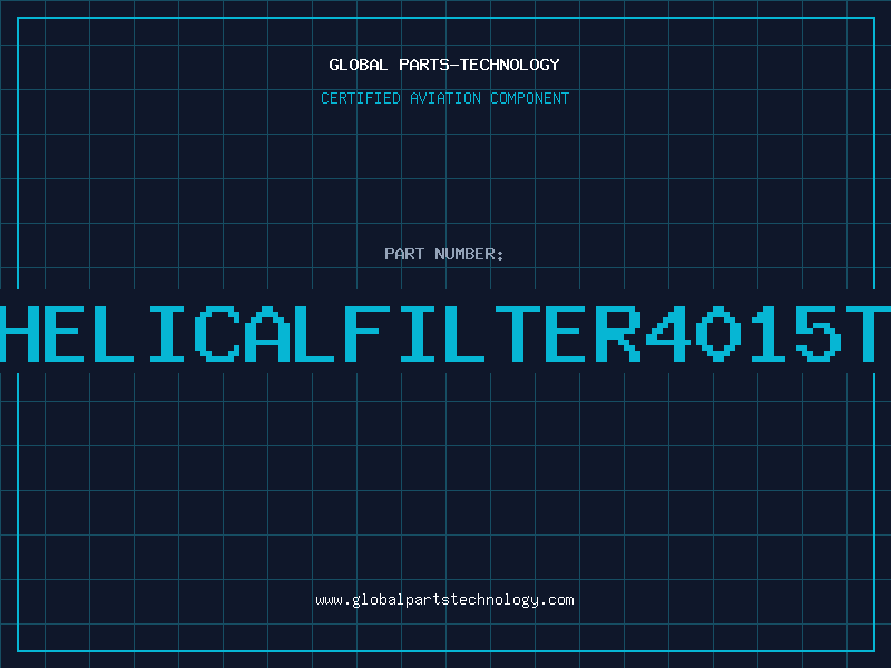 Aviation Part BOBINAHELICALFILTER4015TIP05HW