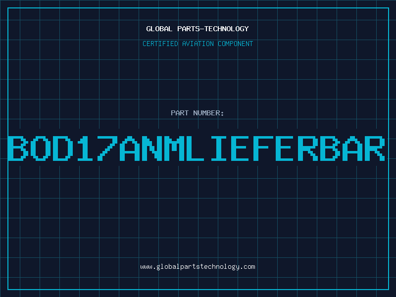 Aviation Part BOD17Anmlieferbar