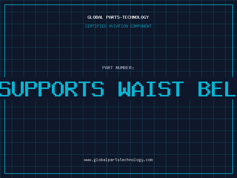 Aviation Part BODY SUPPORTS WAIST BELT NEO