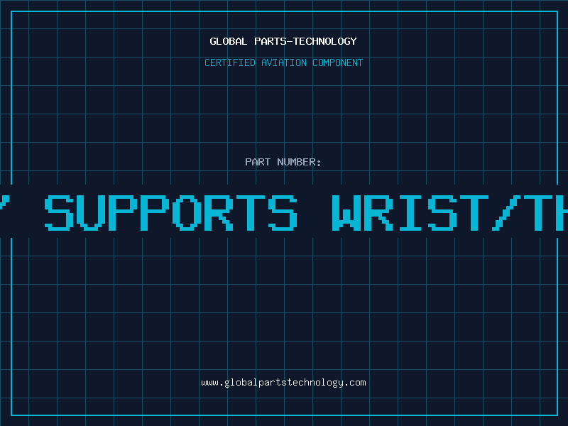 Aviation Part BODY SUPPORTS WRIST/THUMB